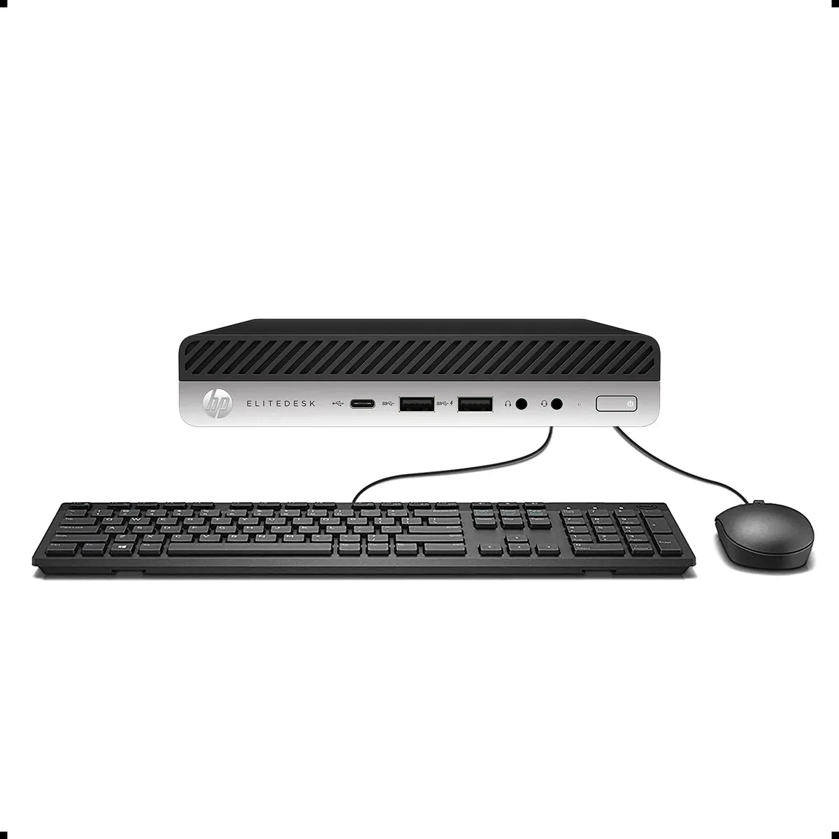 HP EliteDesk 800 G3 Mini | Core i5-6500T | 8GB RAM | 256GB SSD | Used